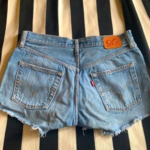 Levi 501 jean shorts
